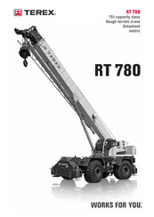 Terex RT 780 Bedienungsanleitung