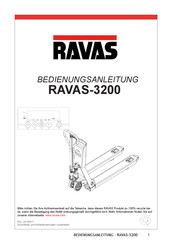 Ravas RAVAS-3200 Bedienungsanleitung