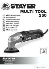 stayer Multi tool 250 Bedienungsanleitung