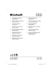 EINHELL TC-WI 500 Originalbetriebsanleitung