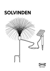 IKEA SOLVINDEN Montageanleitung