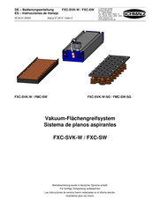 schmalz FXC-SVK-W-SG Bedienungsanleitung