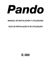 Pando E-380 Bedienungsanleitung