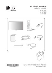 LG 49SH7DB Bedienungsanleitung
