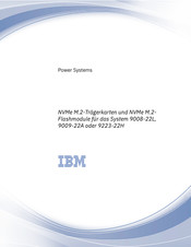 IBM NVMe M.2-Flashmodule Handbuch