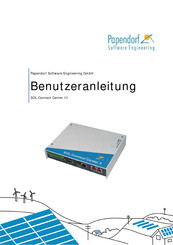 Papendorf SOL.Connect Center III Handbuch
