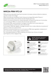 CP Electronics MWS3A-PRM-VFC-LV Handbuch