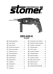 Stomer Professional SRD-650-K Bedienungsanleitung