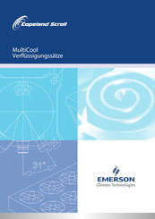 Emerson Copeland Scroll MultiCool MC-V6-ZB95KE Handbuch