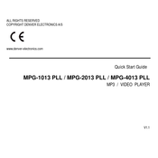 Denver Electronics MPG-4013 PLL Schnellanleitung