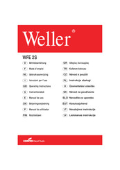 Weller WFE 2S Betriebsanleitung