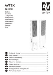 Avtek Speaker Pro Gebrauchsanleitung