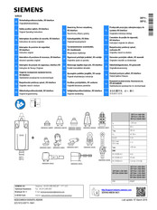 Siemens 3SF1214-1QV40-1BA1 Originalbetriebsanleitung