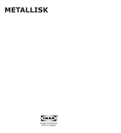 IKEA METALLISK Handbuch