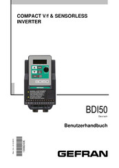 gefran BDI50 Benutzerhandbuch