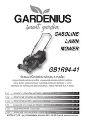 Gardenius GB1R94-41 Anleitung