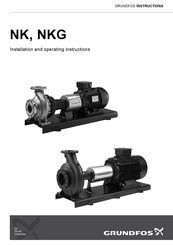 Grundfos NKG Serie Montage- Und Betriebsanleitung