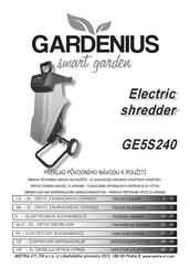 Gardenius GE5S240 Bedienungsanleitung