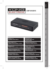 Konig Electronic CMP-EHUB15 Anleitung