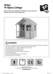 TP active fun TP361 Alpine Cottage Montageanleitung