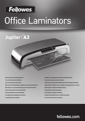 Fellowes Jupiter A3 Anleitung
