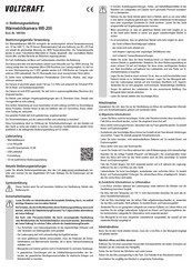 Voltcraft WB-200 Bedienungsanleitung