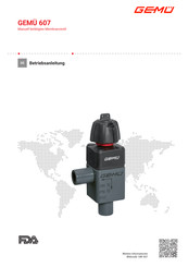 Gemü 607 Betriebsanleitung