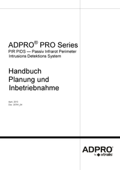 Xtrails ADPRO PRO-45DH Handbuch Planung Und Inbetriebnahme