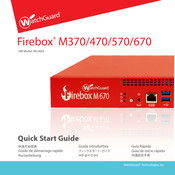 Watchguard Firebox M370 Kurzanleitung