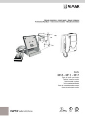 Vimar Elvox Giotto 661A Technisches Handbuch
