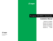 Seagate SCORPION 240 DDS-4 Installationshandbuch