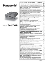 Panasonic TY-42TM6B Bedienungsanleitung