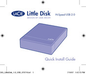 LaCie Hi-Speed USB 2.0 Kurzanleitung