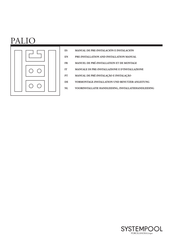 SYSTEMPOOL PALIO Vormontage-Installation Und Benutzer Anleitung
