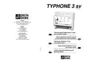 DELTA DORE TYPHONE 3 SV Bedienungsanleitung