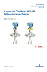 Emerson Rosemount 5408 Kurzanleitung