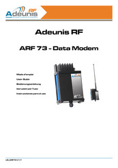 Adeunis RF ARF 73 Bedienungsanleitung