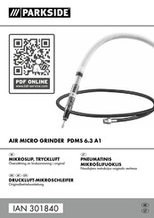 Parkside PDMS 6.3 A1 Originalbetriebsanleitung