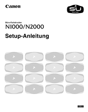 Canon N1000 Installations Anleitung