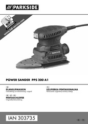 Parkside PPS 200 A1 Originalbetriebsanleitung