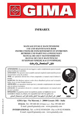 Gima INFRAREX Betriebs- Und Wartungs- Anweisungen