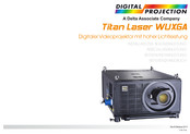 Digital Projection Titan Laser WUXGA Bedienungsanleitung