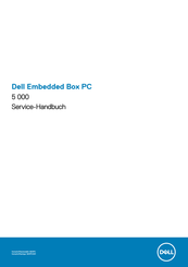 Dell Embedded Box PC 5000 Servicehandbuch