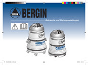 Bergin Professional 35M Filter Cleaner Type GSW 24 Gebrauchs- Und Wartungsanleitungen
