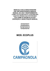 CAMPAGNOLA ECOPLUS 1500 Benutzungs- Und Wartungsanleitung