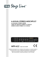 IMG STAGELINE MPX-622 Bedienungsanleitung
