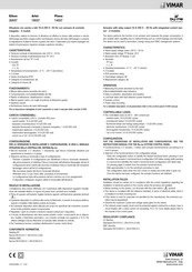 Vimar Arké Handbuch