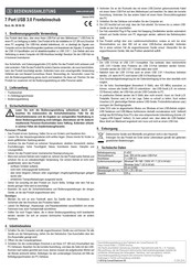 Conrad 98 64 58 Bedienungsanleitung