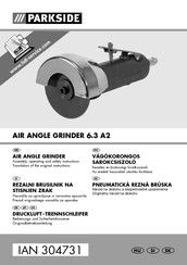 Parkside PDTS 6.3 A2 Bedienungs- Und Sicherheitshinweise