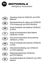 Motorola CENELEC Betriebsanleitung